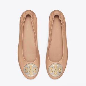 Tory Burch CLAIRE BALLET GOAT LEATHER